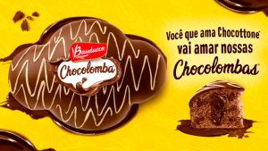 Chocolomba - Campanha de Páscoa. Comunicação Bauducco Páscoa